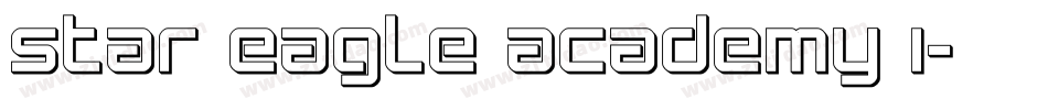 Star Eagle Academy I字体转换